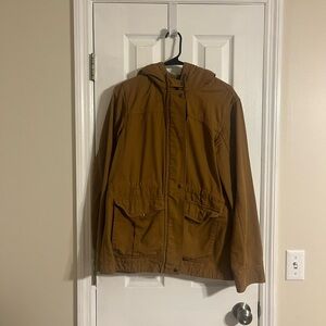Patagonia Women’s Tan Hooded Utility Jacket